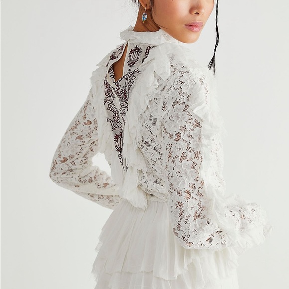 Free People Awakened Spirit Top. Large. NWT - Picture 2 of 3